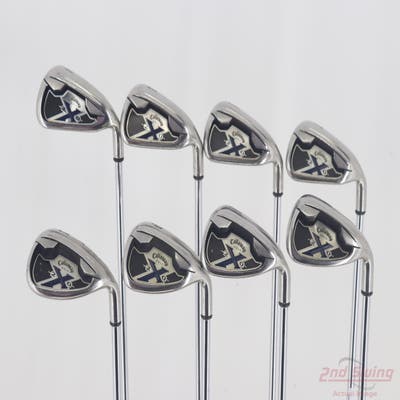 Callaway X-20 Iron Set 4-PW SW Callaway X Steel Steel Uniflex Right Handed +1/4"