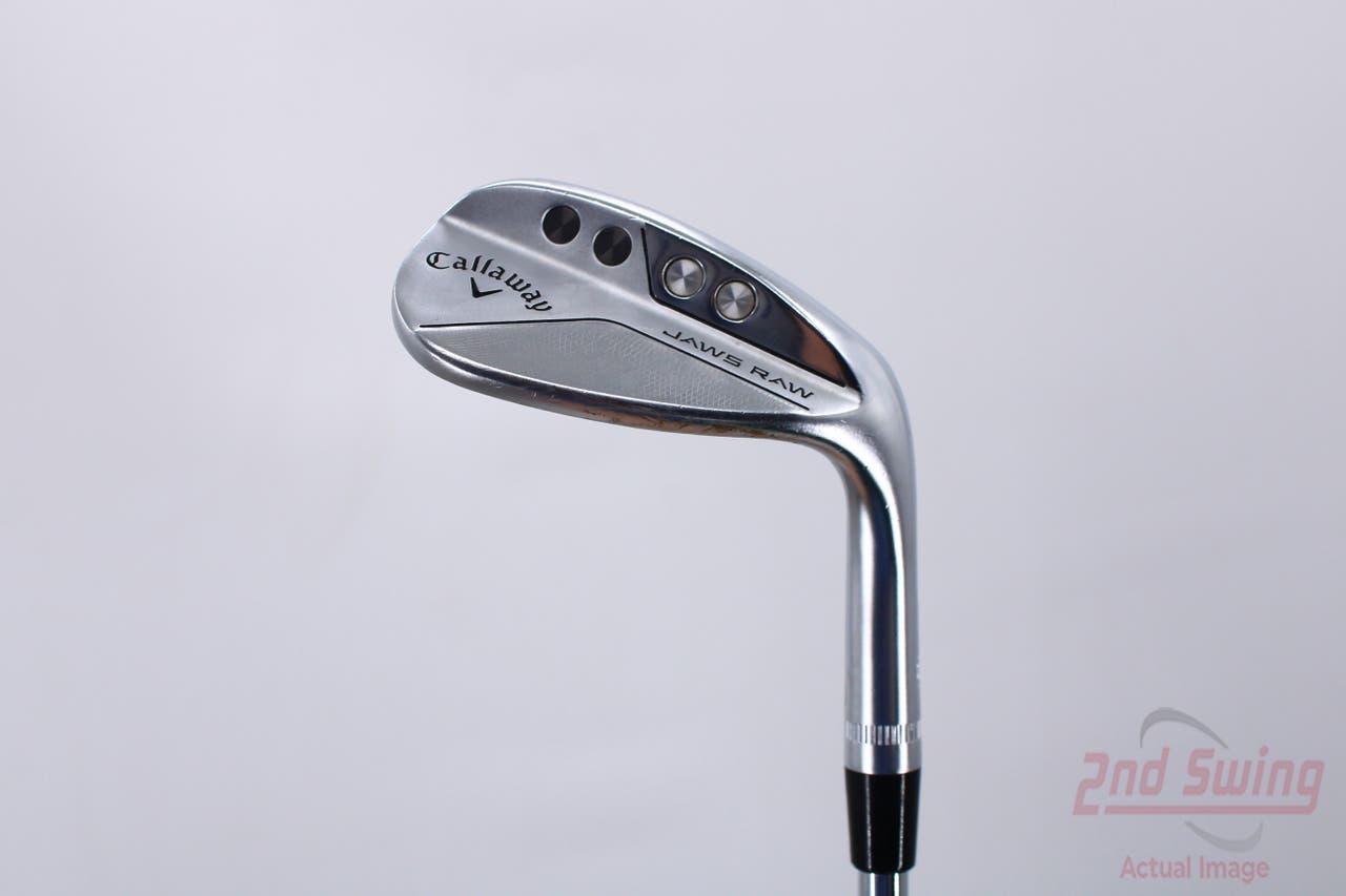 Callaway Jaws Raw Chrome Wedge Lob LW 58° 10 Deg Bounce S Grind Project X Rifle 6.0 Steel Stiff Right Handed 34.75in