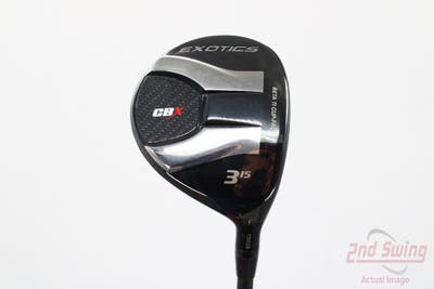 Tour Edge Exotics CBX Fairway Wood 3 Wood 3W 15° Project X HZRDUS Yellow 65 6.0 Graphite Stiff Right Handed 43.0in