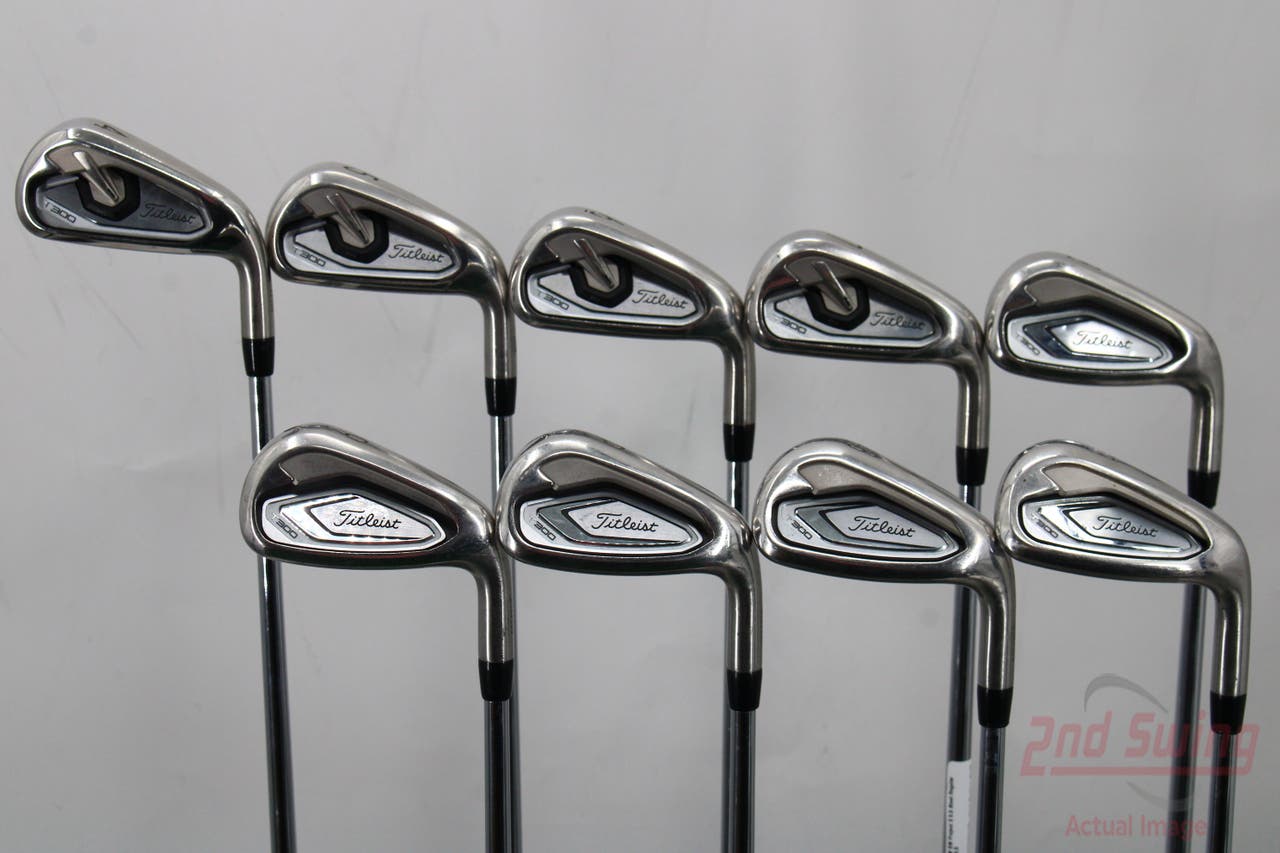 Titleist T300 Iron Set 4-PW AW SW Project X 5.5 Steel Regular Right Handed 38.5in