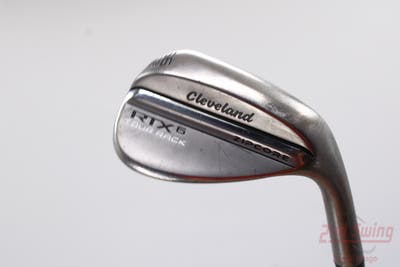 Cleveland RTX 6 ZipCore Tour Rack Raw Wedge Sand SW 56° 10 Deg Bounce Dynamic Gold Spinner TI Steel Wedge Flex Right Handed 35.25in