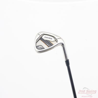Callaway Mavrik Max Womens Single Iron Pitching Wedge PW UST Mamiya Helium Black 4 Graphite Ladies Right Handed 34.75in
