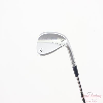 TaylorMade Milled Grind 3 Raw Chrome Wedge Gap GW 52° 9 Deg Bounce SB Dynamic Gold Tour Issue S200 Steel Stiff Right Handed 36.5in