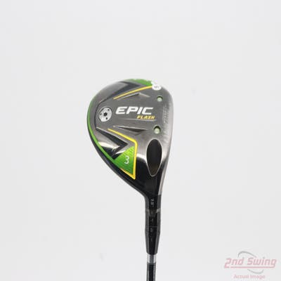 Callaway EPIC Flash Fairway Wood 3 Wood 3W 15° Project X EvenFlow Green 65 Graphite Stiff Right Handed 43.25in