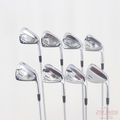 Srixon Srixon ZXi5/ZXi7 combo set Iron Set 4-PW AW FST KBS Tour C-Taper 130 Steel X-Stiff Right Handed STD