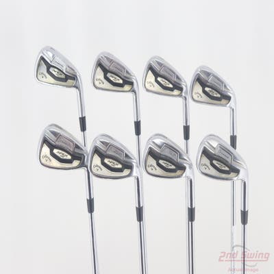Callaway Apex Pro 16 Iron Set 4-PW AW Project X Rifle Steel Stiff Right Handed STD