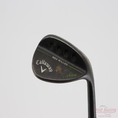 Callaway MD3 Milled Black S-Grind Wedge Sand SW 54° 10 Deg Bounce S Grind Dynamic Gold Tour Issue S200 Steel Stiff Right Handed 35.25in