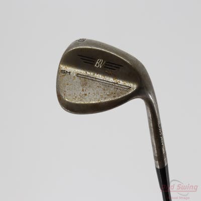 Titleist Vokey SM9 Raw Wedge Lob LW 60° 14 Deg Bounce K Grind Mitsubishi Tensei Red AM2 Graphite Stiff Right Handed 35.25in