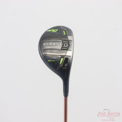 Cobra RAD Speed Big Tour Fairway Wood 3 Wood 3W 14.5° Fujikura Speeder Evol II 661 Graphite Stiff Right Handed 43.25in