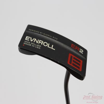 Evnroll ER2 Mid Blade Black Putter Steel Right Handed 35.0in