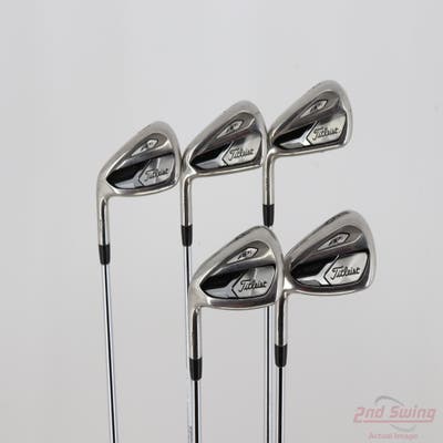 Titleist 718 AP1 Iron Set 6-PW FST KBS Tour Steel Stiff Left Handed +1/2"