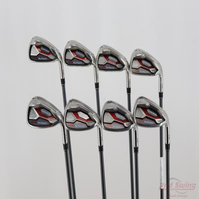 TaylorMade AeroBurner Iron Set 4-GW TM Reax 60 AeroBurner Graphite Senior Right Handed -1/4"