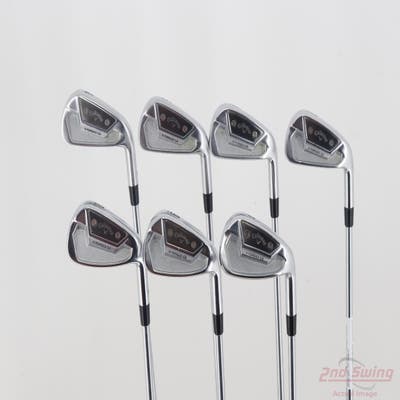 Callaway X Forged CB 21 Iron Set 4-PW Project X IO 6.0 Steel Stiff Right Handed -1/4"