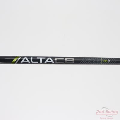 Used W/ Ping RH Adapter Ping ALTA CB 65 Black 65 Fairway Shaft Regular 42.25in
