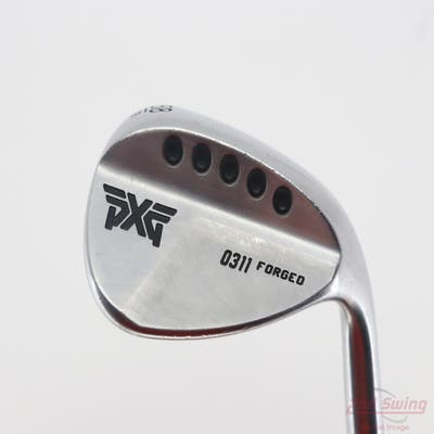 PXG 0311 Forged Chrome Wedge Lob LW 58° 9 Deg Bounce True Temper Elevate Tour Steel Stiff Right Handed 35.5in