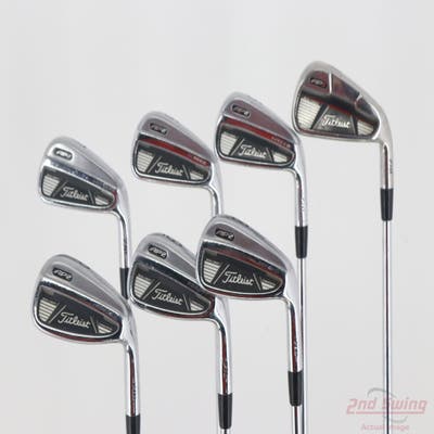 Titleist 710 AP1 Iron Set 4-PW True Temper Dynamic Gold S300 Steel Stiff Right Handed +1 1/4"