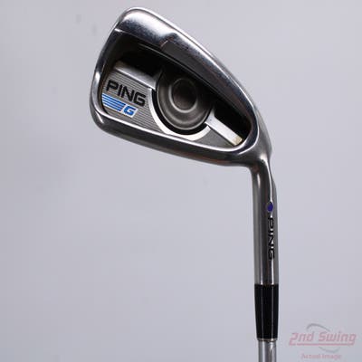 Ping 2016 G Single Iron 6 Iron Mitsubishi Rayon OTi 75 Graphite Regular Right Handed Purple dot 37.5in