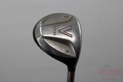 TaylorMade V Steel Fairway Wood 3 Wood 3W 15° Dynamic Gold Lite 300 Graphite Regular Right Handed 42.75in