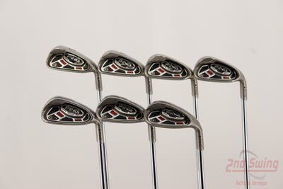 Ping G15 Iron Set 5-PW LW Stock Steel Stiff Right Handed Black Dot 38.0in