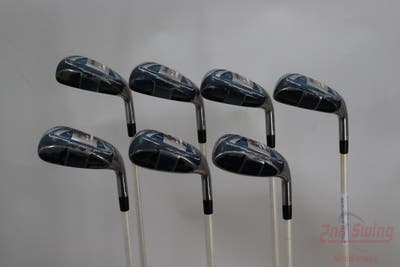 Tour Edge Hot Launch Iron-Wood Iron Set 4-PW Tour Edge Hot Launch 60 Graphite Regular Right Handed 38.5in