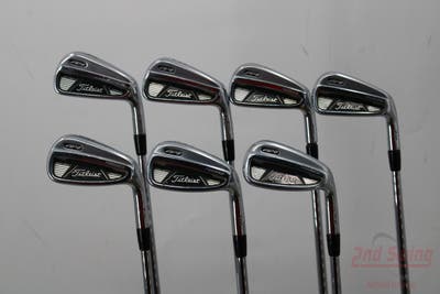 Titleist 710 AP2 Iron Set 4-PW Project X Rifle 5.5 Steel Regular Right Handed 38.25in