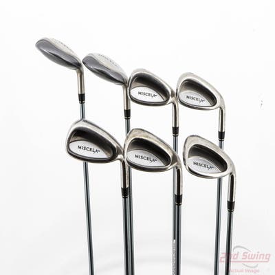 TaylorMade Miscela 2006 Iron Set 5H 6H 7-PW SW TM Miscela Graphite Ladies Right Handed +1/4"