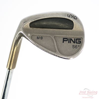 Ping MB Wedge Sand SW 56° Ping AWT Steel Regular Left Handed Silver Dot 36.5in