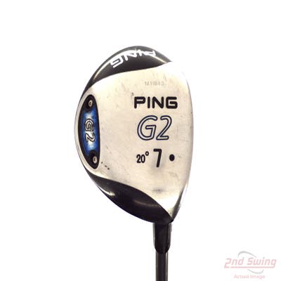 Ping G2 Fairway Wood 7 Wood 7W 20° Ping TFC 100F Graphite Regular Right Handed 43.0in