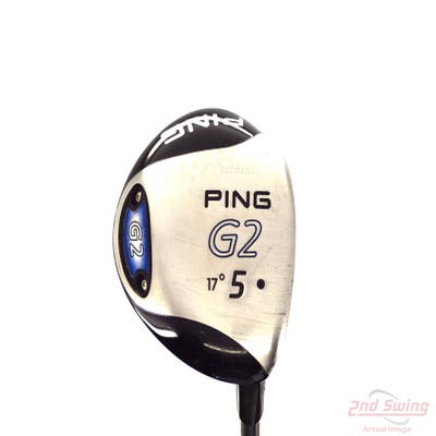 Ping G2 Fairway Wood 5 Wood 5W 17° Ping TFC 100F Graphite Stiff Right Handed 43.25in