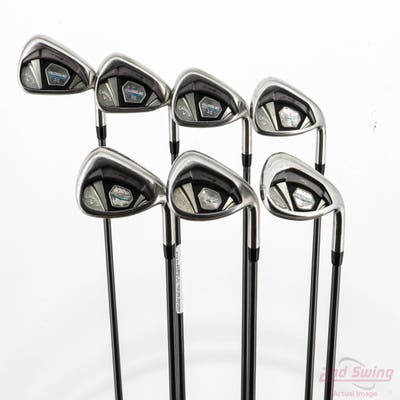 Callaway Rogue X Iron Set 6-PW AW SW Aldila Synergy Blue 60 Graphite Senior Right Handed +1/2"