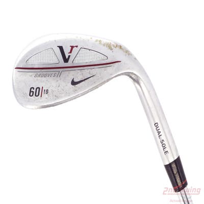 Nike Victory Red V-Rev Satin Chrome Wedge Lob LW 60° 10 Deg Bounce True Temper Dynamic Gold Steel Wedge Flex Right Handed 34.75in