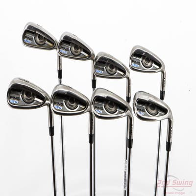 Ping 2016 G Iron Set 5-PW SW LW AWT 2.0 Steel Stiff Right Handed Brown Dot +1"