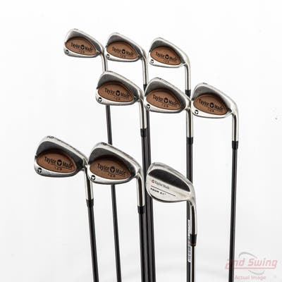 TaylorMade Burner LCG Iron Set 3-PW LW TM S-90 Graphite Stiff Right Handed +1/2"