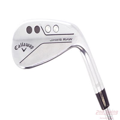 Callaway Jaws Raw Chrome Wedge Gap GW 50° 10 Deg Bounce S Grind True Temper Dynamic Gold Spinner Tour Issue Steel Wedge Flex Right Handed 35.5in