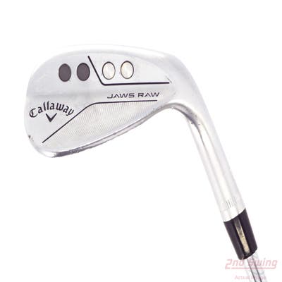 Callaway Jaws Raw Chrome Wedge Sand SW 56° 10 Deg Bounce S Grind True Temper Dynamic Gold Spinner Tour Issue Steel Wedge Flex Right Handed 35.25in