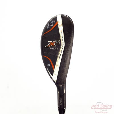 Callaway X2 Hot Pro Hybrid 3 Hybrid 18° Aldila Tour Green 75 Graphite Stiff Right Handed 41.0in