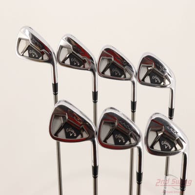 Callaway Apex 21 Iron Set 4-PW Aerotech SteelFiber fc90 Graphite Stiff Right Handed STD