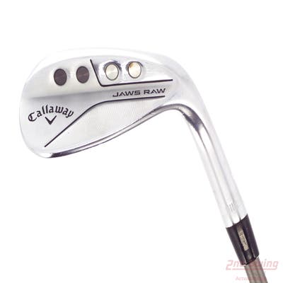 Callaway Jaws Raw Chrome Wedge Lob LW 58° 8 Deg Bounce Z Grind Aerotech SteelFiber i95 Graphite Stiff Right Handed 35.0in