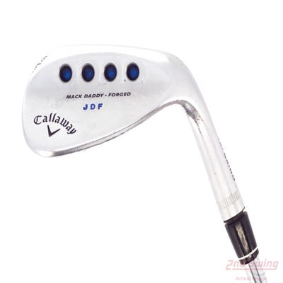 Callaway Mack Daddy Forged Chrome Wedge Lob LW 58° 8 Deg Bounce R Grind True Temper Dynamic Gold Tour Issue S200 Steel Stiff Right Handed 35.0in