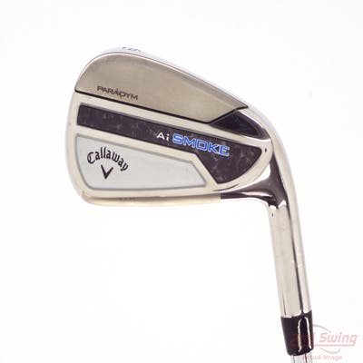 Mint Callaway Paradym Ai Smoke Single Iron 6 Iron True Temper Elevate MPH 95 Steel Regular Right Handed 37.75in