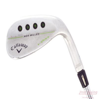 Callaway MD3 Milled Chrome S-Grind Wedge Sand SW 56° 10 Deg Bounce S Grind FST KBS Tour-V Steel Wedge Flex Right Handed 37.0in