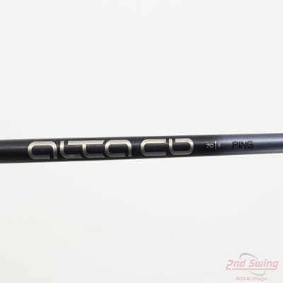 Used W/ Ping RH Adapter Ping ALTA CB 70 Slate 70g Hybrid Shaft Stiff 39.25in