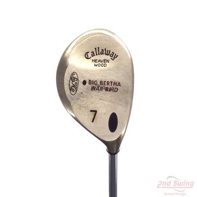 Callaway Big Bertha Warbird Fairway Wood 7 Wood 7W Callaway Stock Graphite Graphite Stiff Right Handed 42.0in
