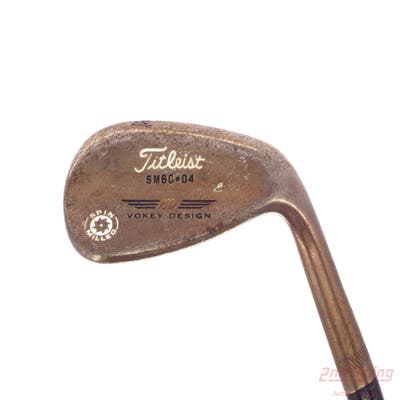 Titleist Vokey Spin Milled Oil Can Wedge Lob LW 60° 8 Deg Bounce True Temper Dynamic Gold S200 Steel Stiff Right Handed 35.5in
