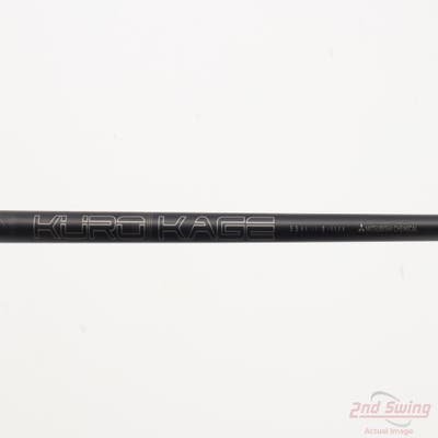 Used W/ Titleist Adapter Mitsubishi Golf 5th Gen Kuro Kage Black Tini 55 Hybrid Shaft Stiff 39.5in