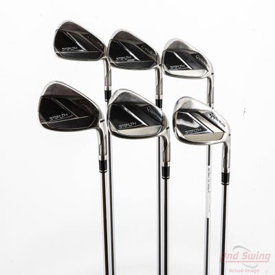 TaylorMade Stealth Iron Set 5-PW Project X LZ 6.0 Steel Stiff Right Handed -1/4"