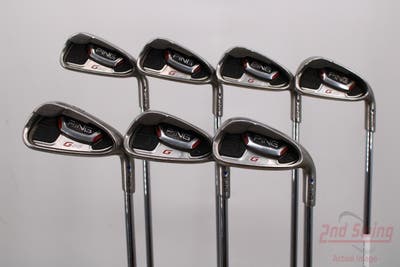 Ping G20 Iron Set 4-PW Ping CFS Steel Regular Right Handed Blue Dot 37.75in
