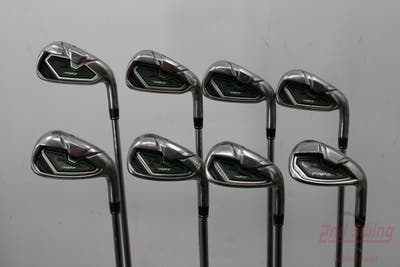 TaylorMade RocketBallz Iron Set 4-PW AW TM RBZ Graphite 65 Steel Stiff Right Handed 38.75in