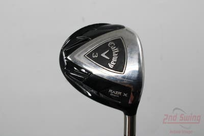Callaway Razr X Black Fairway Wood 3 Wood 3W 15° ProLaunch AXIS Red Graphite Regular Right Handed 43.25in