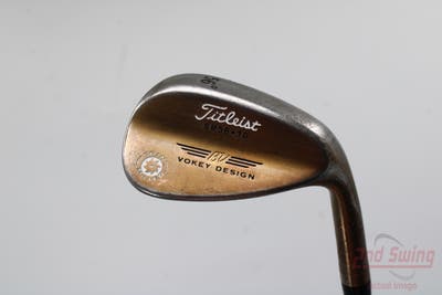 Titleist Vokey Spin Milled Oil Can Wedge Sand SW 56° 10 Deg Bounce True Temper Dynamic Gold Steel Wedge Flex Right Handed 35.5in